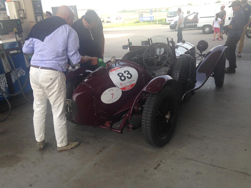 Illustration for article titled What It's Like Driving In The Mille Miglia
